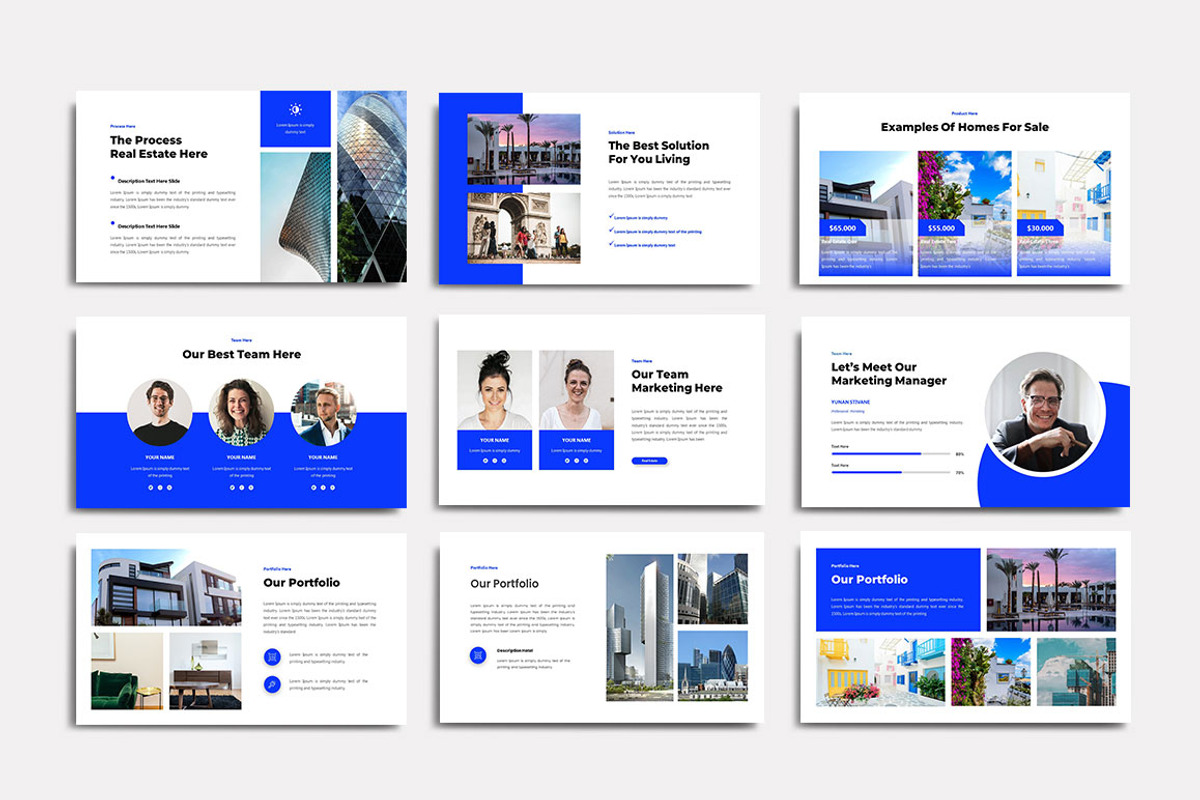 REAL ESTATE _Powerpoint, a Presentation Template by yanindesign (Photo 3 of 5)