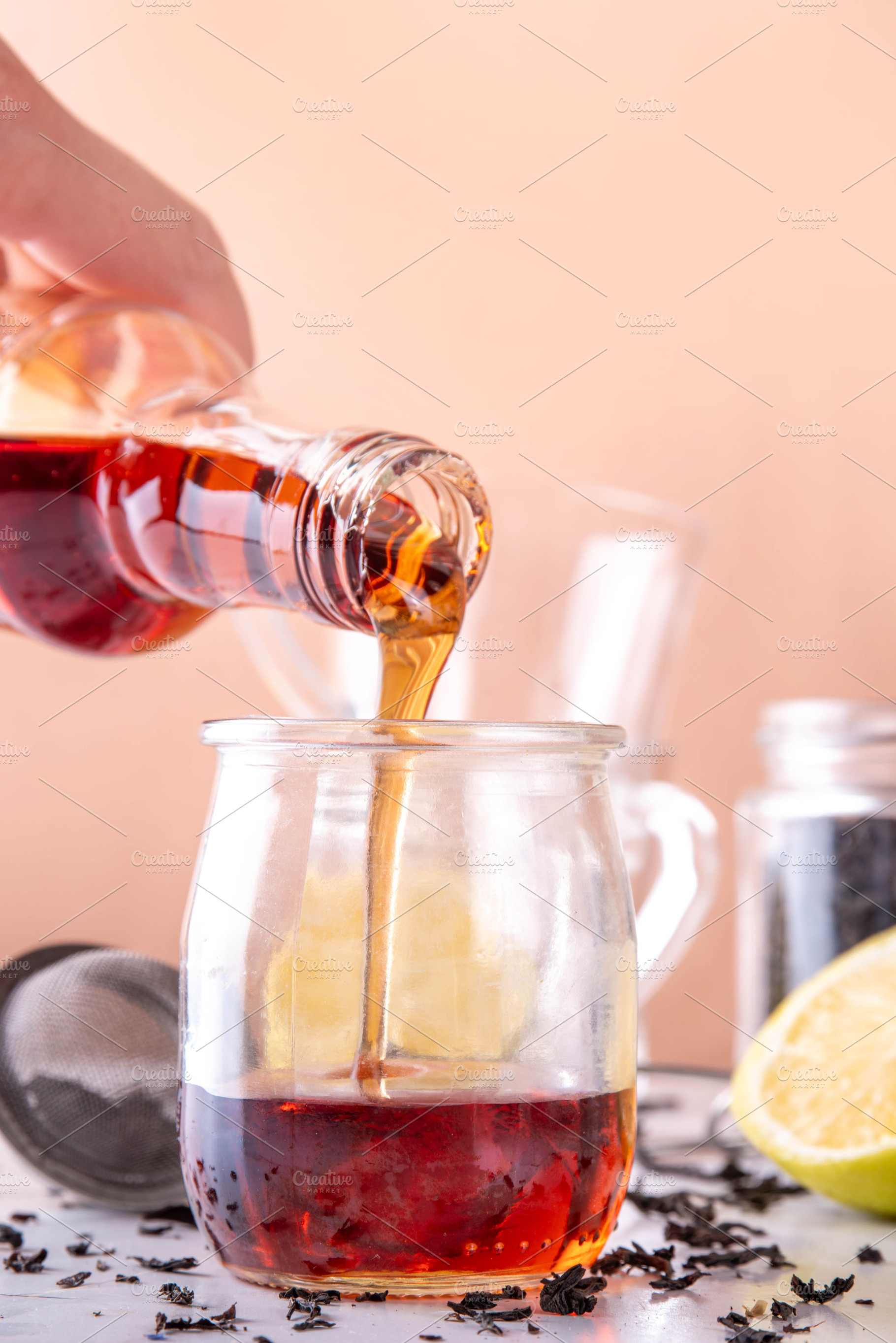 Homemade Earl Grey Black Tea Syrup, a Food & Drink Photo by Rimma