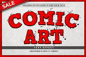 Funny Text Effect Photoshop Action