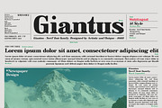 Giantus - Serif font family, a Serif Font by Artistic & Unique (Thumbnail 4 of 13)