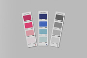 Color Palette Card Mockup, an Advertising Mockup by hokagata (Thumbnail 4 of 5)