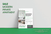 Sale modern private apartment flyer, a Flyer Template by Workhu (Thumbnail 1 of 4)