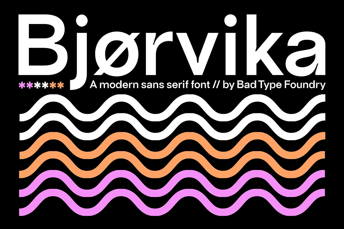 BT Bjørvika, a Sans Serif Font by BadType (Photo 10 of 10)
