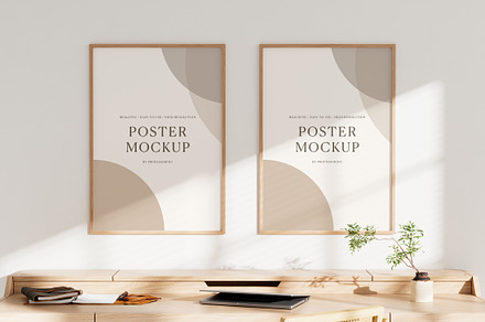 Poster Mockup, an Advertising Mockup by professorinc