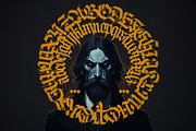 Gothic font 010, a Blackletter Font by GeekClick (Thumbnail 1 of 24)