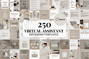 Virtual Assistant Instagram Template, a Social Media Template by SociallyyCreative (Thumbnail 1 of 9)