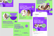 Creative Business Instagram Post, a Social Media Template by SquidPixey (Thumbnail 4 of 6)