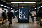 New York Metro Ad Screen Mock-Up 4, an Advertising Mockup by Graphic Shelter (Thumbnail 6 of 7)