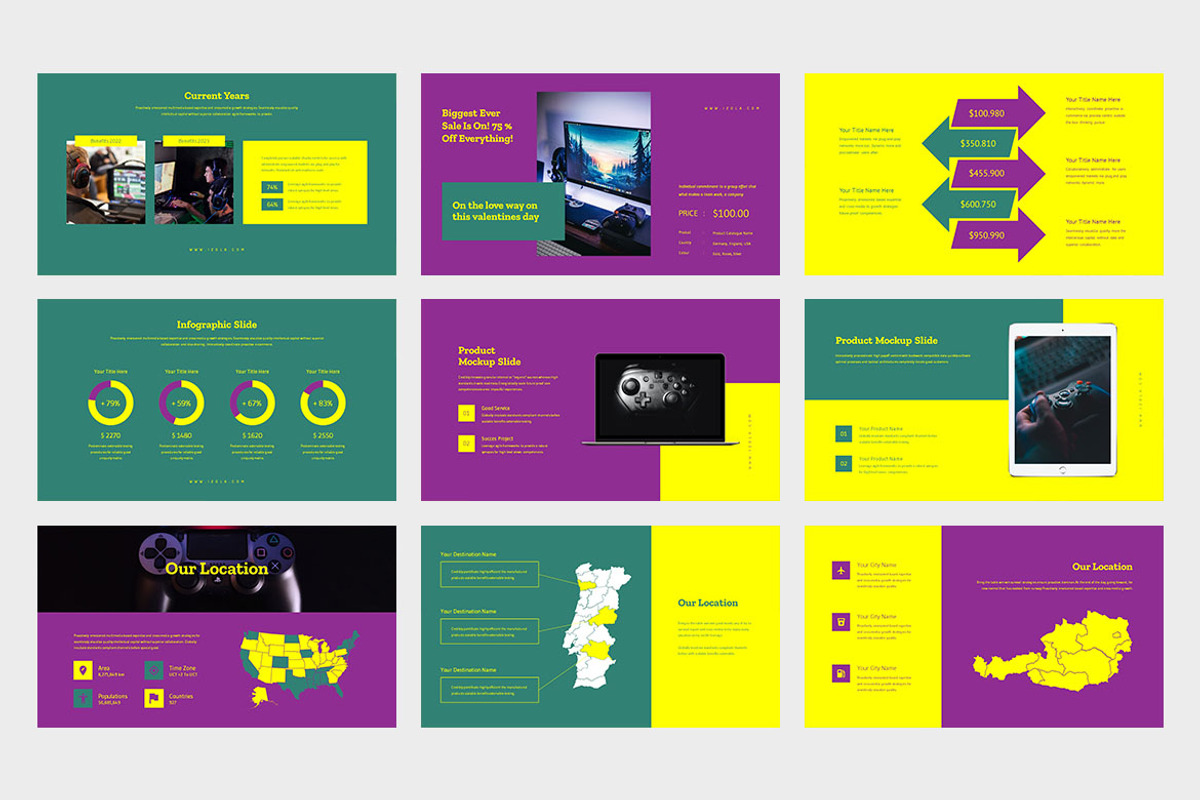 Izola : Game Store Keynote, a Presentation Template by Punkl Camp (Photo 4 of 9)