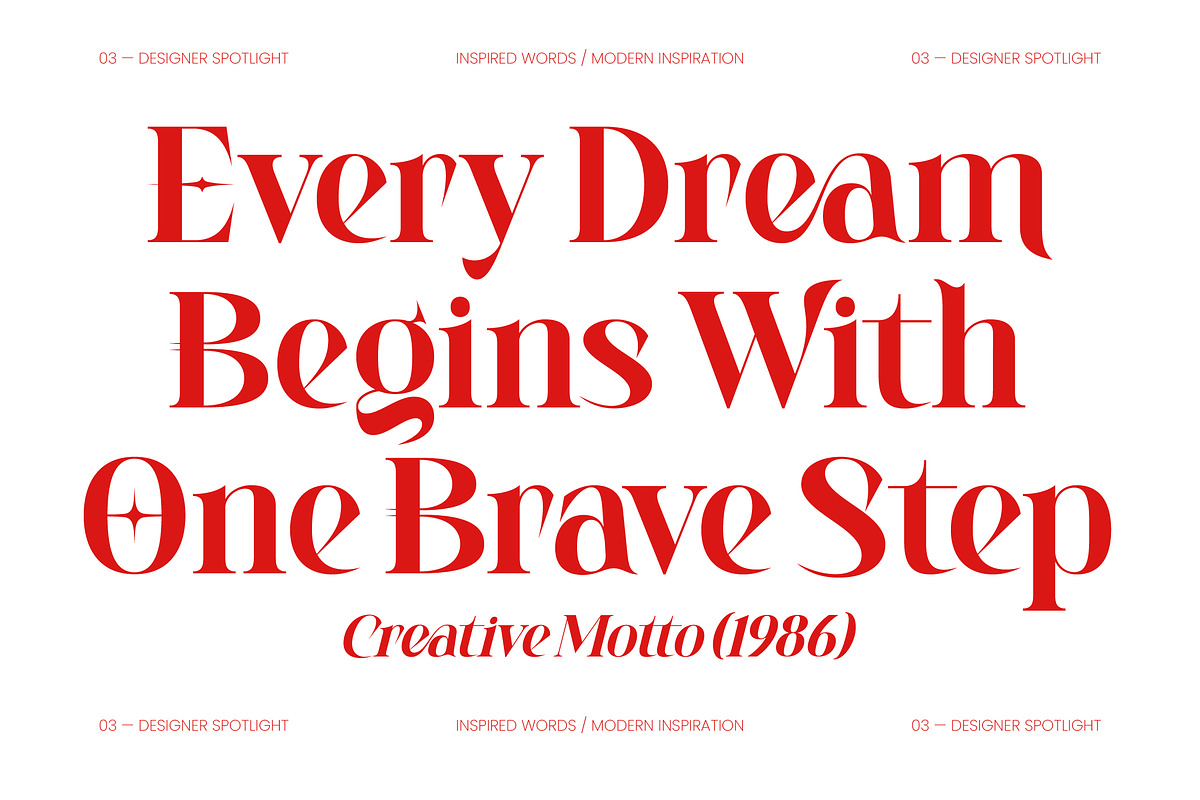 Whispering Beadows Modern Serif, a Serif Font by timelesstype.co (Photo 3 of 10)