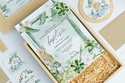 White Waterlilies Baptism Invitation, an Invitation Template by Squirrel92 (Thumbnail 2 of 2)