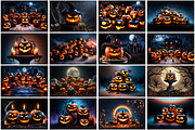 Jack O Lantern Wallpaper, a Background Graphic by Forhadx5 (Thumbnail 5 of 8)