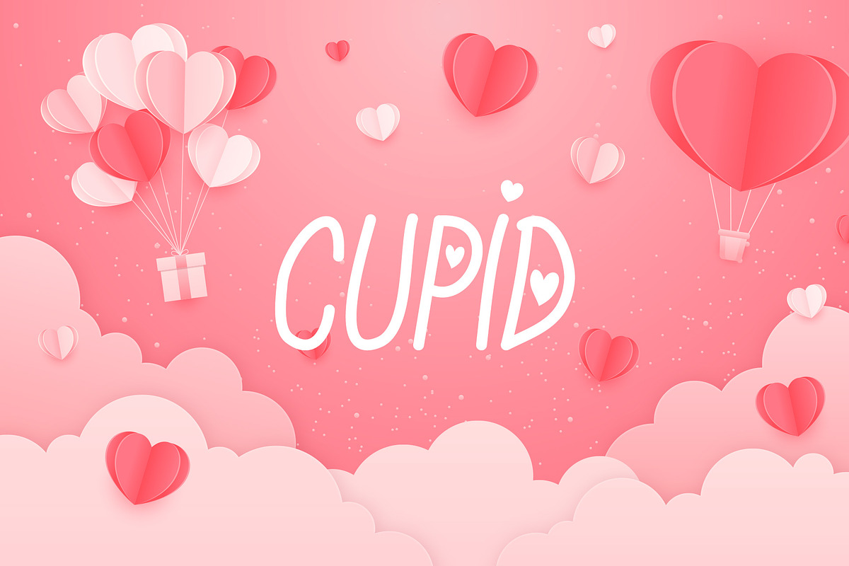 Valentines Love Font, a Font by vladocar (Photo 2 of 5)