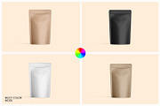 Kraft Paper Stand-Up Pouch Mockup, a Packaging Mockup by Ram Studio LLC (Thumbnail 5 of 14)