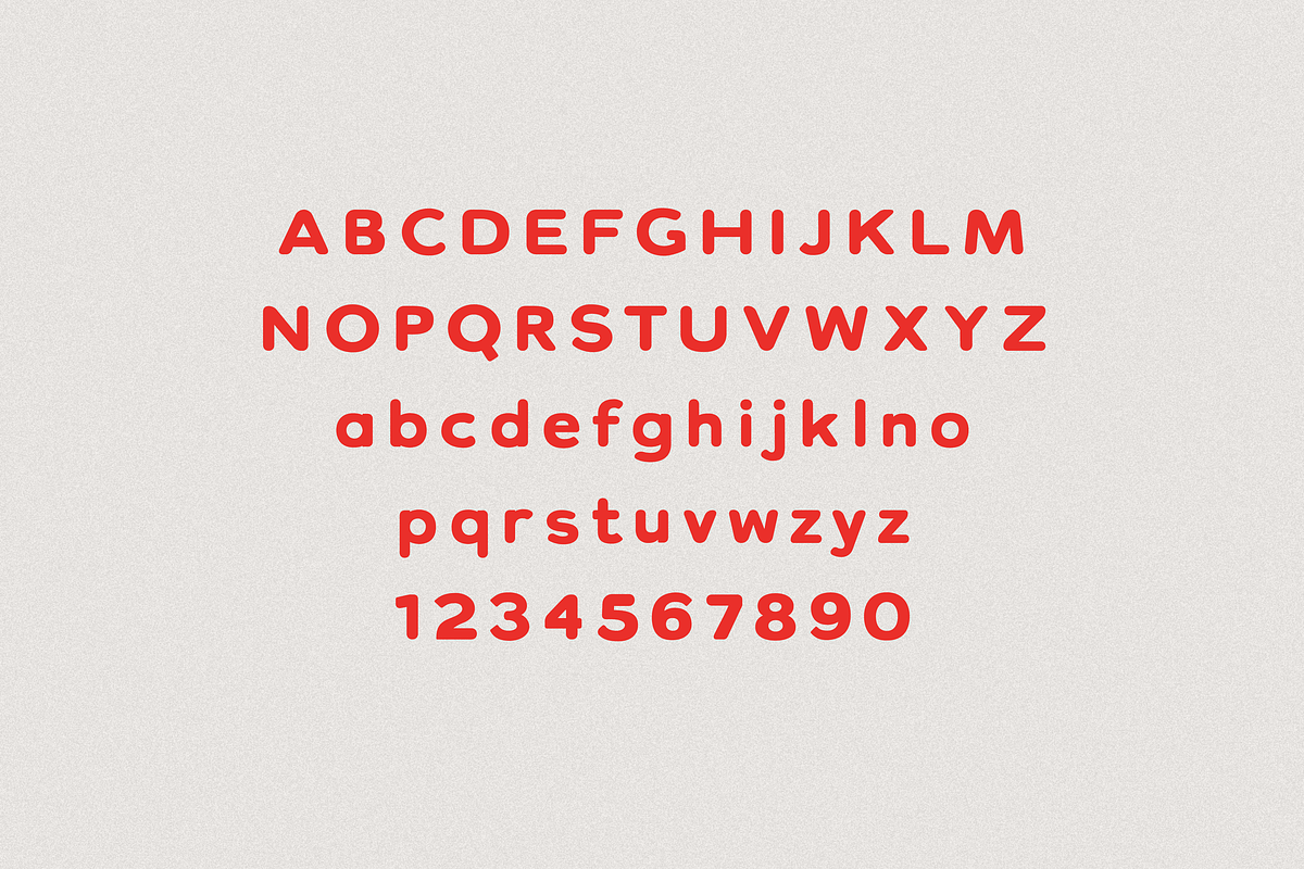 Milne Rounded - A Bold Sans Serif, a Sans Serif Font by Cassandra Cappello (Photo 6 of 9)