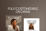 Melanin Speaker Canva Media Kit, a Presentation Template by JOA CREATIVE LAB (Thumbnail 4 of 8)