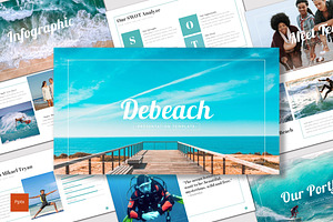 Debeach - Powerpoint Template