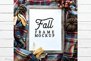 Fall Frame Mockup 2, a Product Mockup by CatBoneDesign (Thumbnail 1 of 3)