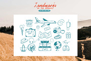 World Landmarks. Vector Clipart Set, an Object Graphic by VerAna (Thumbnail 5 of 9)