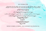 Kaluna Lovely Script, a Script Font by Rillatype (Thumbnail 8 of 8)