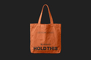 Canvas Tote Bag Mockup, a Packaging Mockup by Design Squad (Thumbnail 3 of 4)