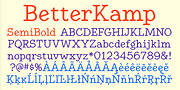 BetterKamp, a Handwritten Font by Ingrimayne Type (Thumbnail 8 of 11)
