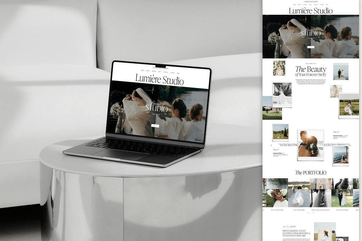 Squarespace Photography Template, a Squarespace Template by Presentibox (Photo 4 of 11)