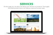 Environmental WordPress Theme, a WordPress Template by Zemez (Thumbnail 3 of 5)