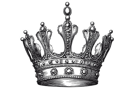 Queens Crown Doctor Portrait, an Object Illustration by LadadikArt