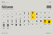 Carbon Slice - Condensed Industrial, a Sans Serif Font by HipFonts (Thumbnail 10 of 11)
