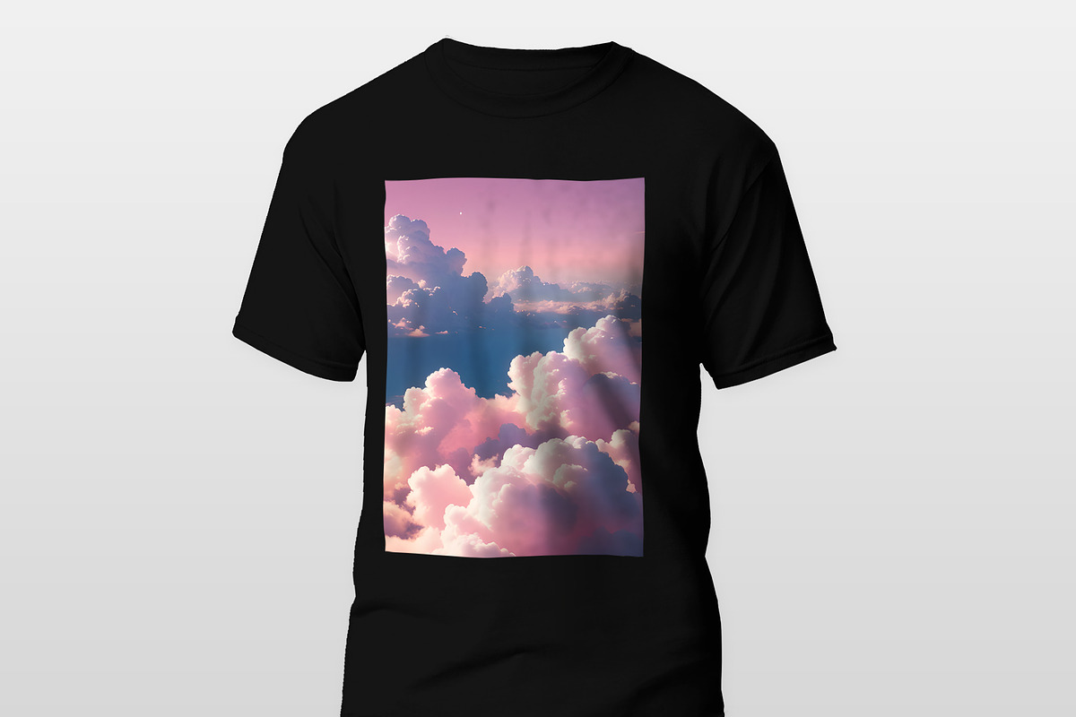 #008 Pink Clouds Sky Collection, a Decorative Illustration by amoncreate (Photo 11 of 15)