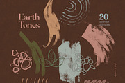 Earth Tones. Abstract & Floral, an Object Illustration by Colden Blue (Thumbnail 6 of 11)