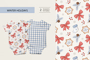 Winter holidays, a Pattern Graphic by Olena Kuznietsova (Thumbnail 1 of 9)