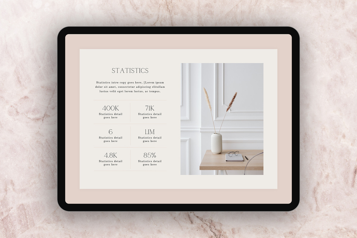 Media/Press Kit Brochure Template, a Brochure Template by RWstudio (Photo 3 of 11)