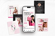 Ecommerce Instagram Templates Canva, a Social Media Template by DigiPax (Thumbnail 4 of 10)