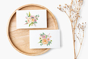 Pink Floral Mood. Watercolor Set, an Illustration by NiKO (Thumbnail 2 of 6)