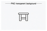 Chair and Seating Icons, an Outline Icon by Designfour (Thumbnail 3 of 7)