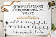 Haniberryku - Beautiful Script Font, a Script Font by Kotak Kuning Studio (Thumbnail 10 of 10)