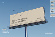 Billboard Mockup Set ST02, an Advertising Mockup by Croma Studio (Thumbnail 1 of 7)