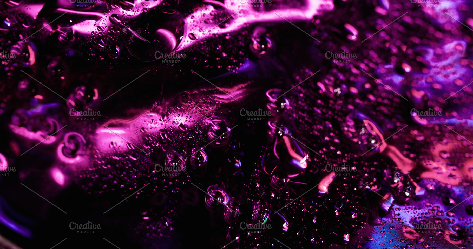 Flickering dew purple drops shiny, a Background Photo by Photo Drive Studio