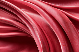 Luxurious Red Silk Texture, a Background Photo by Ocean Digital Art