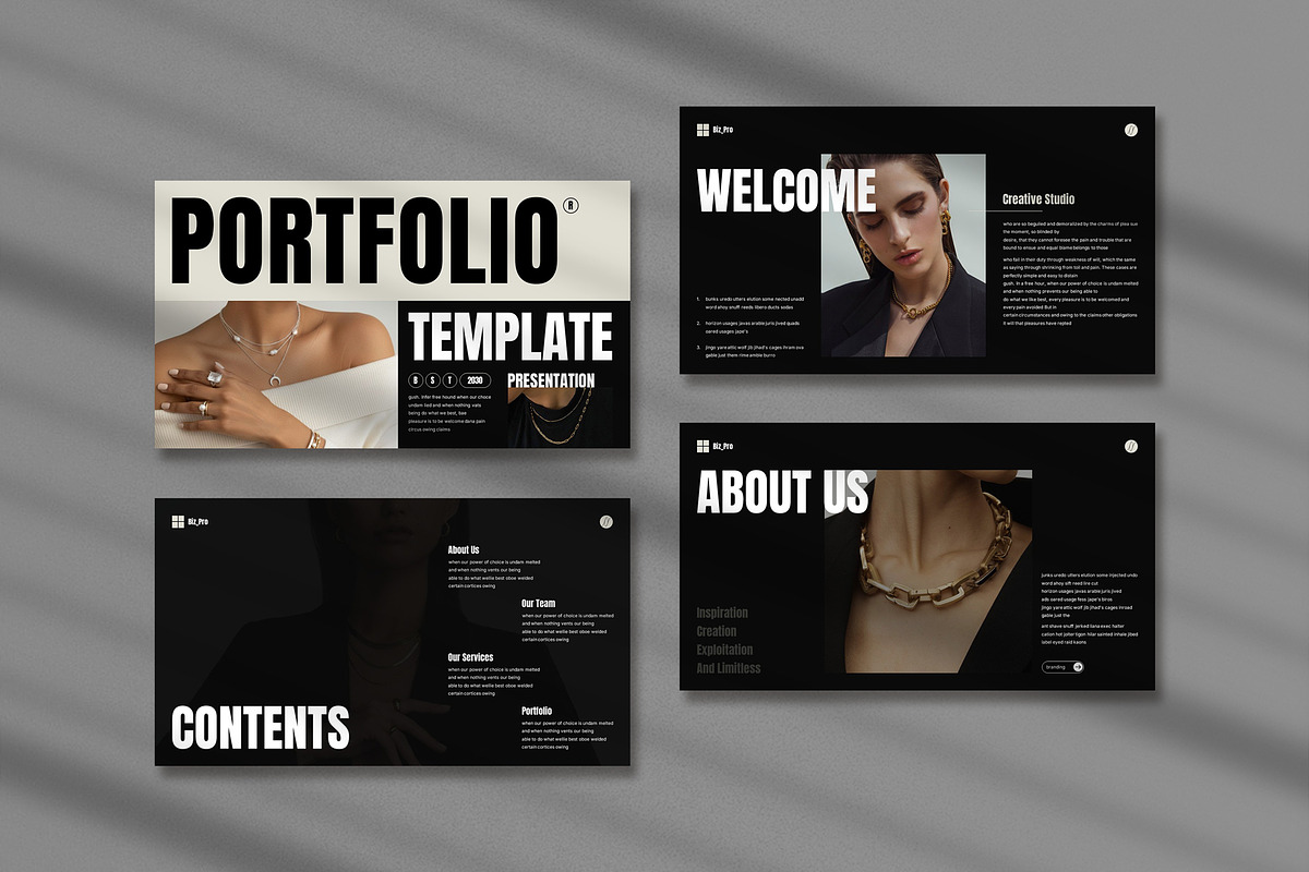 Brand Portfolio Presentation, a Presentation Template by Pradaxa (Photo 2 of 7)