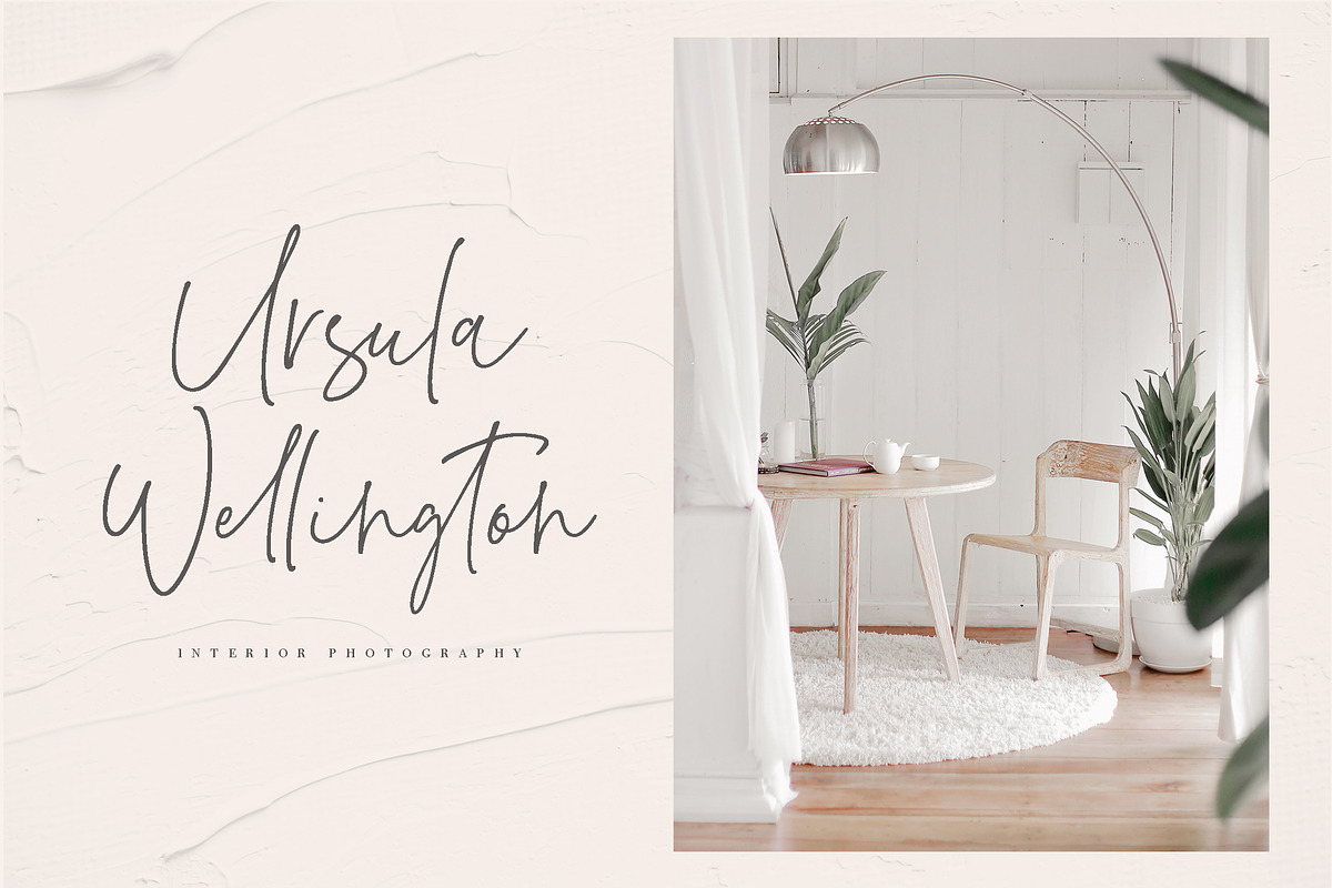 Montpellier | Signature Font preview 4