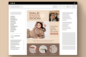 50 Fashion Ecommerce Emails Set