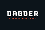 Dagger, a Font by Studio One Four (Thumbnail 1 of 5)