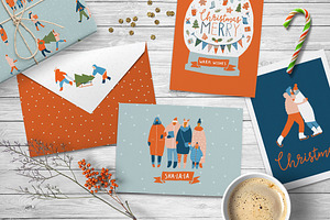 Christmas Market Graphic Set