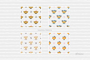 Cute Animal Illustrations & Patterns, a Pattern Graphic by AllNikArt (Thumbnail 14 of 15)