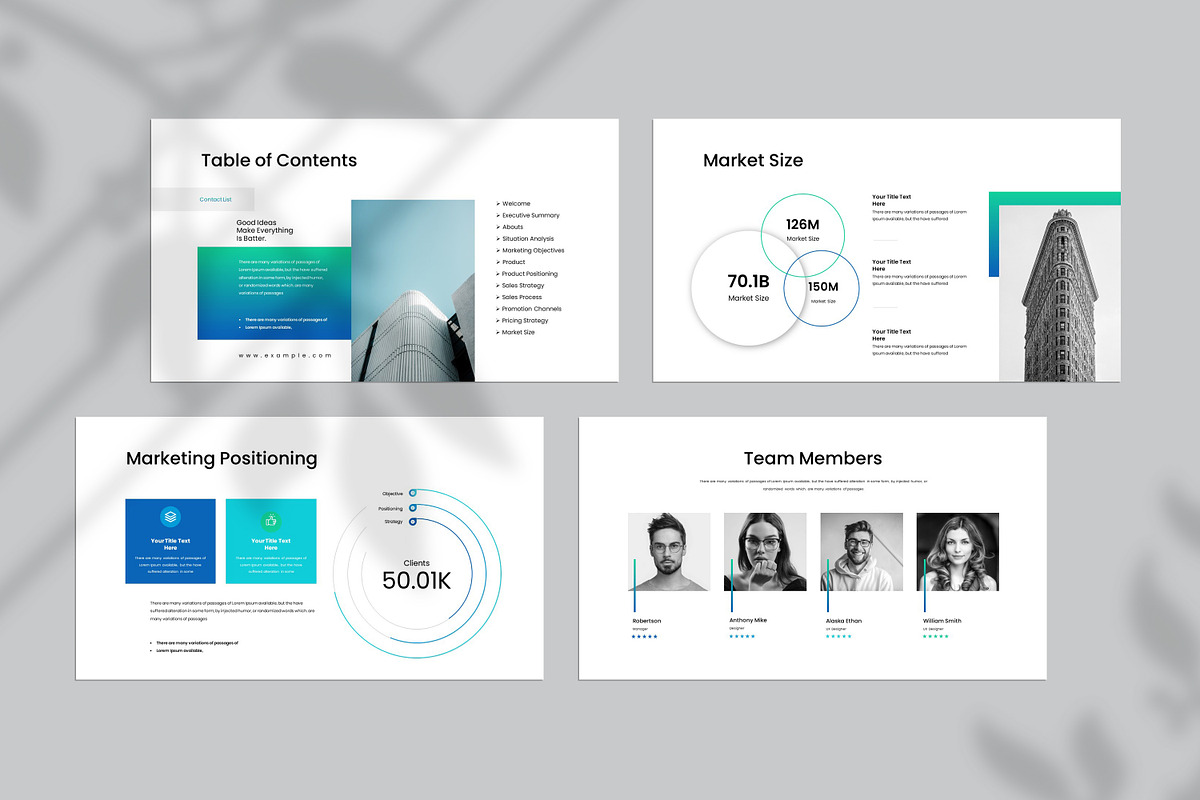 Company Profile Presentation Templat preview 4