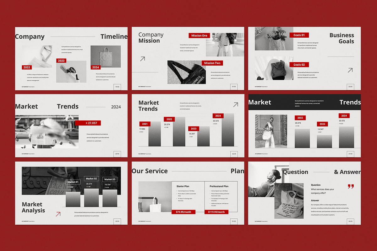 Databridge Pitch Deck - Powerpoint, a Presentation Template by Surotype (Photo 10 of 10)