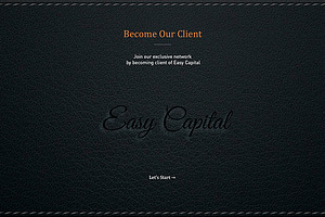 Capital Finance & Business Landing